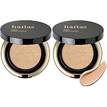 Amazon | HARIAS ハリアス (公式) クッションファンデーション 2個